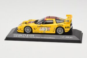 Chevrolet Corvette C5-R #3 R. Fellows / J. O'Connell / O. Gavin ALMS Petit Le Mans 2002 Minichamps 1:43 400021493 Metalli
