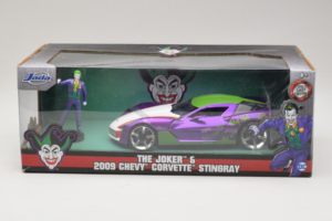 Chevrolet Corvette C6 Stingray The Joker With Figure Jada 1:24 253255020 Metalli