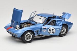Chevrolet Corvette Grand Sport GT #80 R. Penske Chevrolet Nassau Speed Week 1963 Exoto 1:18 RLG18022 Metalli — kuva 2 / 8