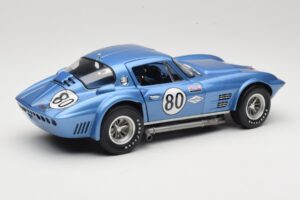Chevrolet Corvette Grand Sport GT #80 R. Penske Chevrolet Nassau Speed Week 1963 Exoto 1:18 RLG18022 Metalli — kuva 3 / 8