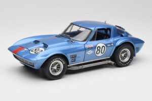 Chevrolet Corvette Grand Sport GT #80 R. Penske Chevrolet Nassau Speed Week 1963 Exoto 1:18 RLG18022 Metalli