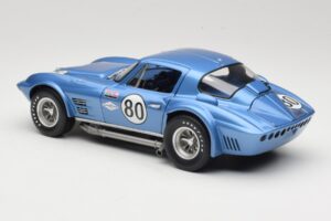 Chevrolet Corvette Grand Sport GT #80 R. Penske Chevrolet Nassau Speed Week 1963 Exoto 1:18 RLG18022 Metalli — kuva 7 / 8