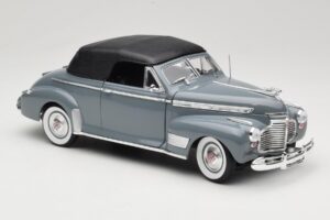 Chevrolet Deluxe Avoauto Pehmeällä Katolla Harmaa Eagles Race 1:18 7497276 Metalli — kuva 6 / 8
