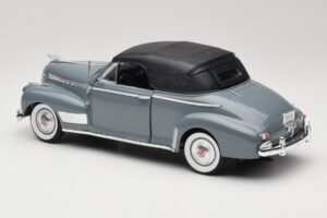 Chevrolet Deluxe Avoauto Pehmeällä Katolla Harmaa Eagles Race 1:18 7497276 Metalli — kuva 7 / 8