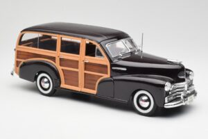 Chevrolet Fleetmaster Woody Ruskea Maisto 1:18 36854 Metalli — kuva 6 / 8