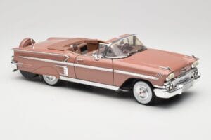 Chevrolet Impala Avoauto Ruskea Motormax 1:18 73112 Metalli — kuva 6 / 8