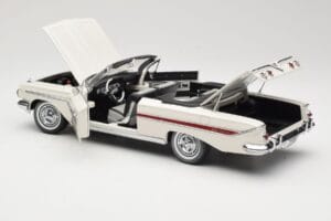 Chevrolet Impala Avoauto Valkoinen Sun Star 1:18 3405 Metalli — kuva 5 / 8