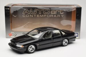 Chevrolet Impala SS Musta AUTOart 1:18 71091 Metalli — kuva 8 / 8