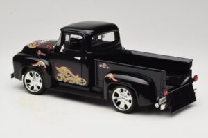 Chevrolet Old School Cody Project Truck & Chopper Set Joyride 1:18 33911 Metalli — kuva 7 / 8