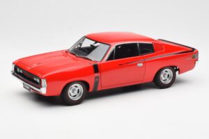 Chrysler Charger E49 Punainen AUTOart 1:18 71505 Metalli