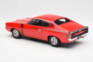 Chrysler Charger E49 Punainen AUTOart 1:18 71505 Metalli — kuva 7 / 8