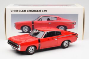 Chrysler Charger E49 Punainen AUTOart 1:18 71505 Metalli — kuva 8 / 8