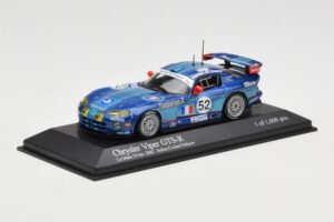 Chrysler Viper GTS-R #52 S. Belloc / F. Cochet / T. Treluyer 24 Hours of Le Mans 2002 Minichamps 1:43 499921452 Metalli — kuva 2 / 4