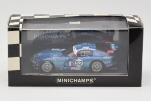 Chrysler Viper GTS-R #52 S. Belloc / F. Cochet / T. Treluyer 24 Hours of Le Mans 2002 Minichamps 1:43 499921452 Metalli — kuva 4 / 4