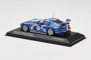 Dodge Viper GTS-R #57 Terrien / Cochet / Dayraut Le Mans 24 Hours 2001 Minichamps 1:43 400011457 Metalli — kuva 3 / 4