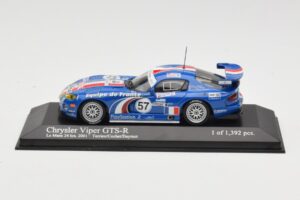 Dodge Viper GTS-R #57 Terrien / Cochet / Dayraut Le Mans 24 Hours 2001 Minichamps 1:43 400011457 Metalli