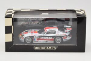 Dodge Viper GTS-R #58 C. Bouchut / Belloc / Monteiro Le Mans 24 Hours 2001 Minichamps 1:43 400011458 Metalli — kuva 4 / 4