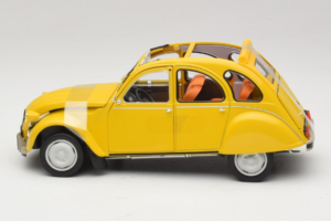 Citroen 2CV 6 Club Mimosa Yellow Norev 1:18 181496 Metalli — kuva 3 / 6