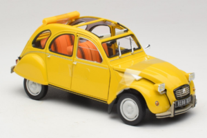 Citroen 2CV 6 Club Mimosa Yellow Norev 1:18 181496 Metalli — kuva 4 / 6