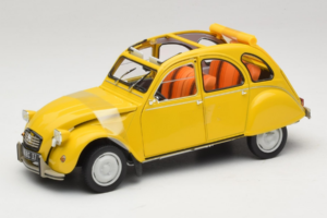 Citroen 2CV 6 Club Mimosa Yellow Norev 1:18 181496 Metalli