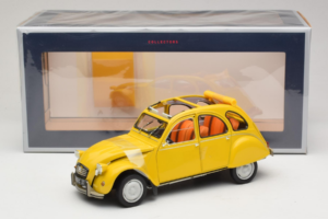 Citroen 2CV 6 Club Mimosa Yellow Norev 1:18 181496 Metalli — kuva 6 / 6