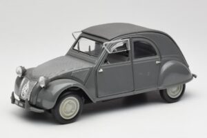 Citroen 2CV A Harmaa Tchibo 1:18 49418 Metalli