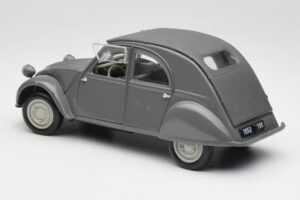 Citroen 2CV A Harmaa Tchibo 1:18 49418 Metalli — kuva 7 / 8