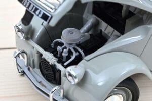 Citroen 2CV AZAM Roosa Harmaa Norev 1:18 181430 Metalli — kuva 3 / 3