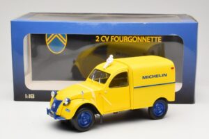 Citroen 2CV Fourgonnette Michelin Bibendum Norev 1:18 181502 Metalli — kuva 6 / 6