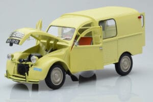 Citroen 2CV Furgonette AK350 Pastis Keltainen Norev 1:18 181488 Metalli — kuva 2 / 8