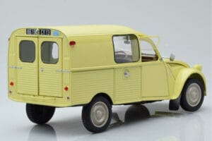 Citroen 2CV Furgonette AK350 Pastis Keltainen Norev 1:18 181488 Metalli — kuva 3 / 8