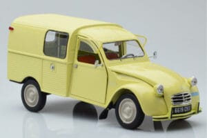 Citroen 2CV Furgonette AK350 Pastis Keltainen Norev 1:18 181488 Metalli — kuva 6 / 8