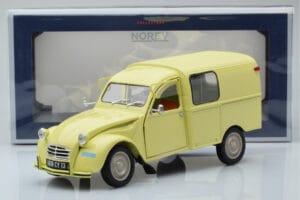 Citroen 2CV Furgonette AK350 Pastis Keltainen Norev 1:18 181488 Metalli — kuva 8 / 8