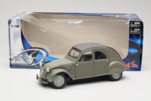 Citroen 2CV Harmaa Maisto 1:18 31834 Metalli — kuva 8 / 8