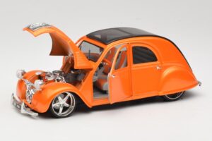 Citroen 2CV Oranssi Maisto 1:18 31321 Metalli — kuva 2 / 8