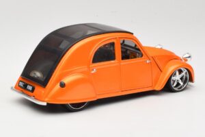 Citroen 2CV Oranssi Maisto 1:18 31321 Metalli — kuva 3 / 8