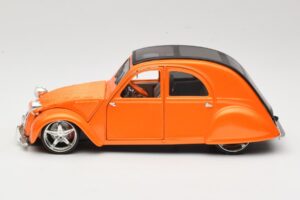 Citroen 2CV Oranssi Maisto 1:18 31321 Metalli — kuva 4 / 8