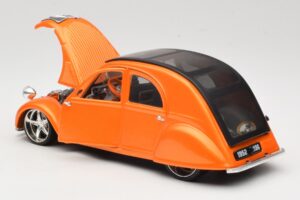 Citroen 2CV Oranssi Maisto 1:18 31321 Metalli — kuva 5 / 8