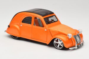 Citroen 2CV Oranssi Maisto 1:18 31321 Metalli — kuva 6 / 8