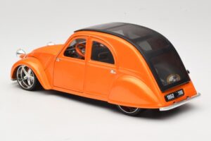 Citroen 2CV Oranssi Maisto 1:18 31321 Metalli — kuva 7 / 8