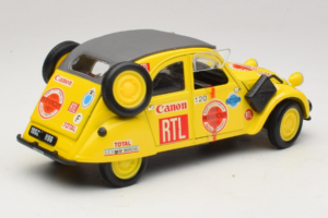 Citroen 2CV Rally Keltainen Maisto 1:18 56032 Metalli — kuva 2 / 6
