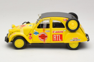 Citroen 2CV Rally Keltainen Maisto 1:18 56032 Metalli — kuva 3 / 6