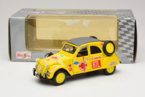 Citroen 2CV Rally Keltainen Maisto 1:18 56032 Metalli — kuva 6 / 6
