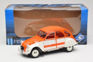 Citroen 2CV Spot Oranssi & Valkoinen Solido 1:18 421183600 Metalli — kuva 8 / 8