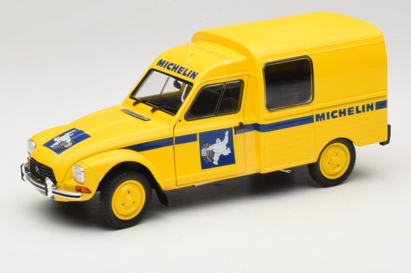 Citroen Acadiane Michelin Keltainen Solido 1:18 S1800406 Metalli