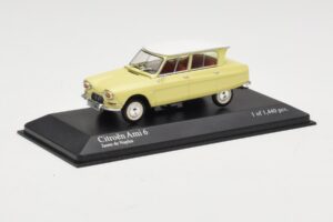 Citroen Ami 6 Keltainen Valkoinen Minichamps 1:43 400111661 Metalli — kuva 2 / 4