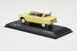 Citroen Ami 6 Keltainen Valkoinen Minichamps 1:43 400111661 Metalli — kuva 3 / 4