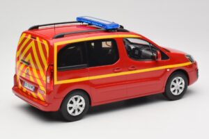 Citroen Berlingo II Pompiers Punainen Norev 1:18 181641 Metalli — kuva 2 / 6
