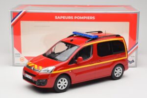 Citroen Berlingo II Pompiers Punainen Norev 1:18 181641 Metalli — kuva 6 / 6