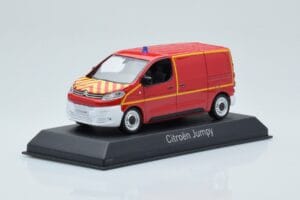 Citroen Jumpy Van Sapeurs Pompiers Punainen Norev 1:43 155822 Metalli — kuva 2 / 4